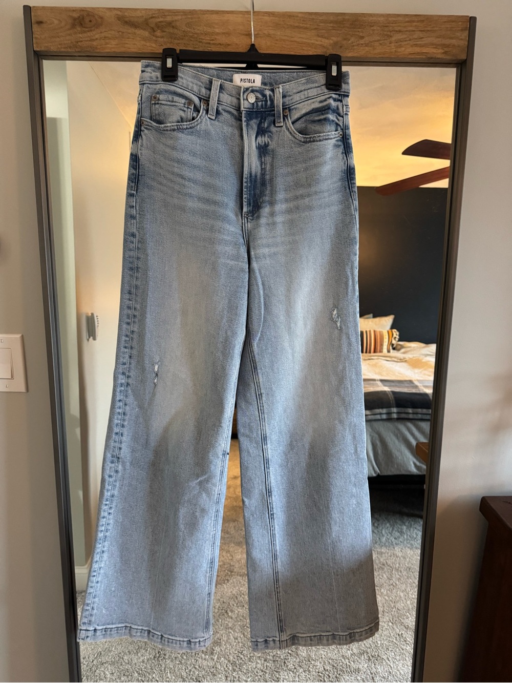 Pistola Lana High-Rise Wide Leg Jeans - size 27